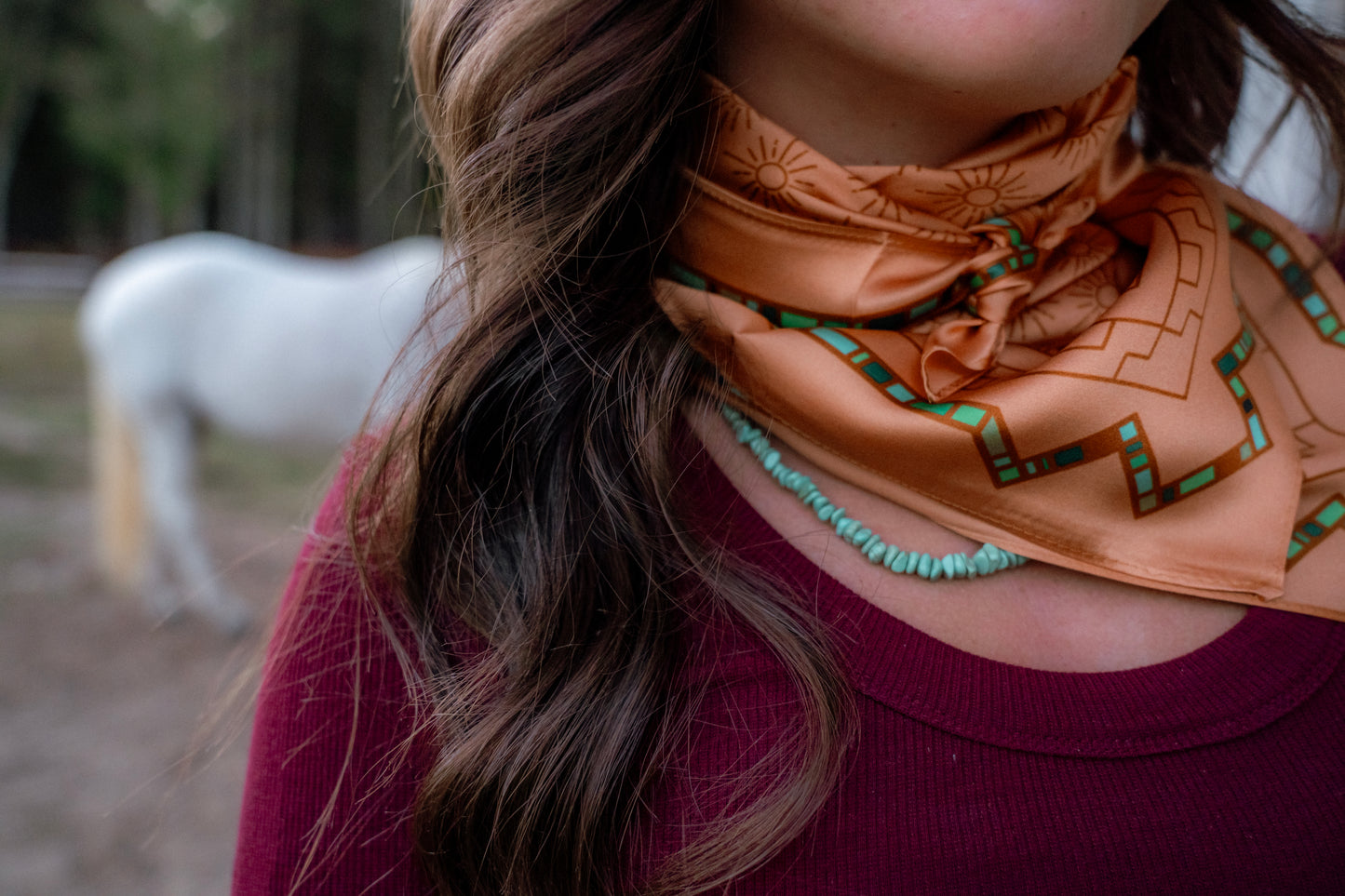 Turquoise Nugget Necklace